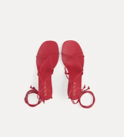 forte_forte Chaussures^sandales à talon doré lacca