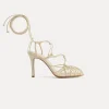 forte_forte Chaussures^sandales à talon fin ivory