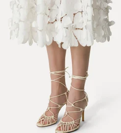 forte_forte Chaussures^sandales à talon fin ivory