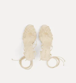 forte_forte Chaussures^sandales à talon fin ivory