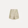 forte_forte Pantalons^short en jacquard lurex gold