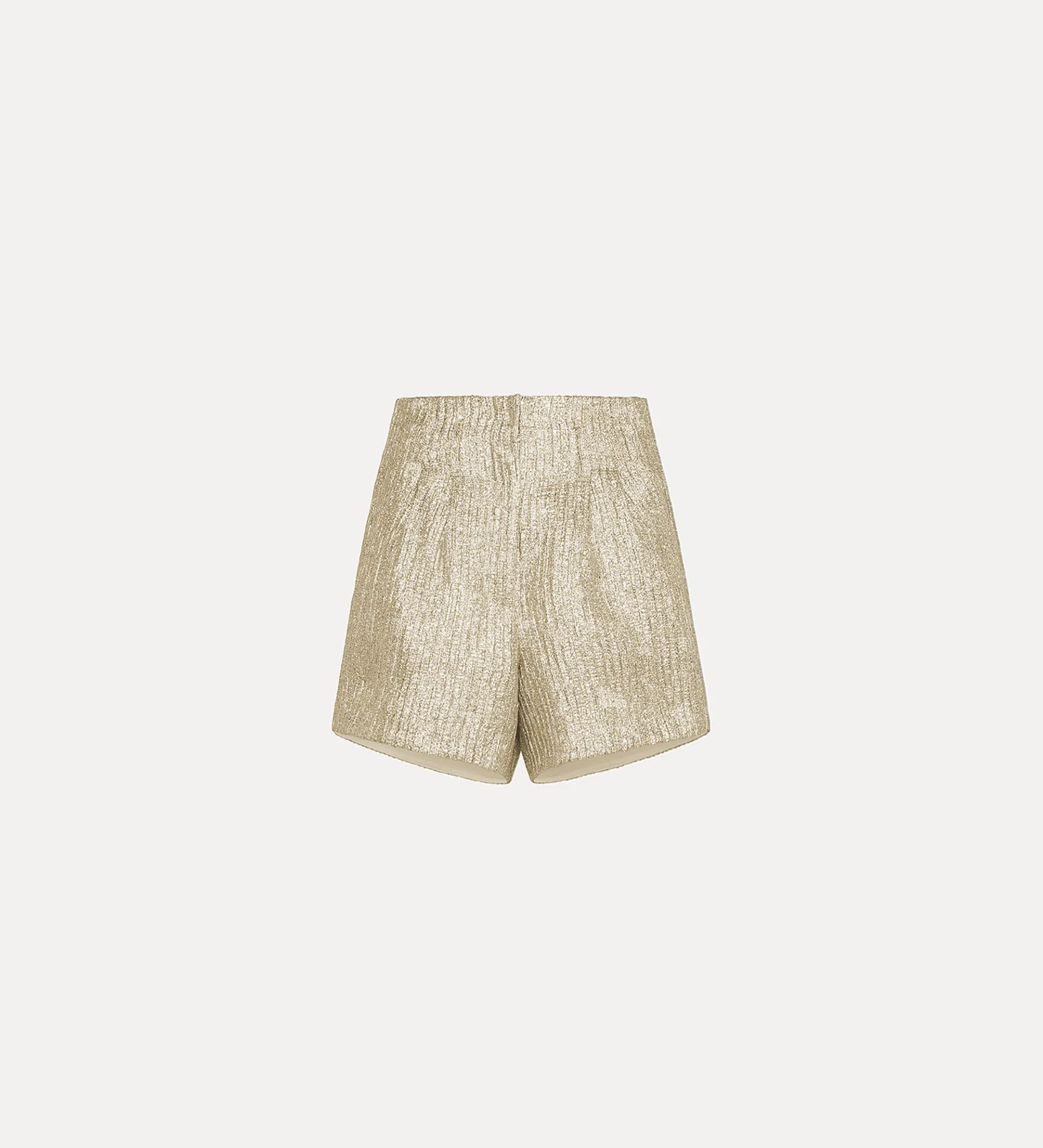 forte_forte Pantalons^short en jacquard lurex gold