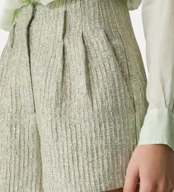 forte_forte Pantalons^short en jacquard lurex twinkle
