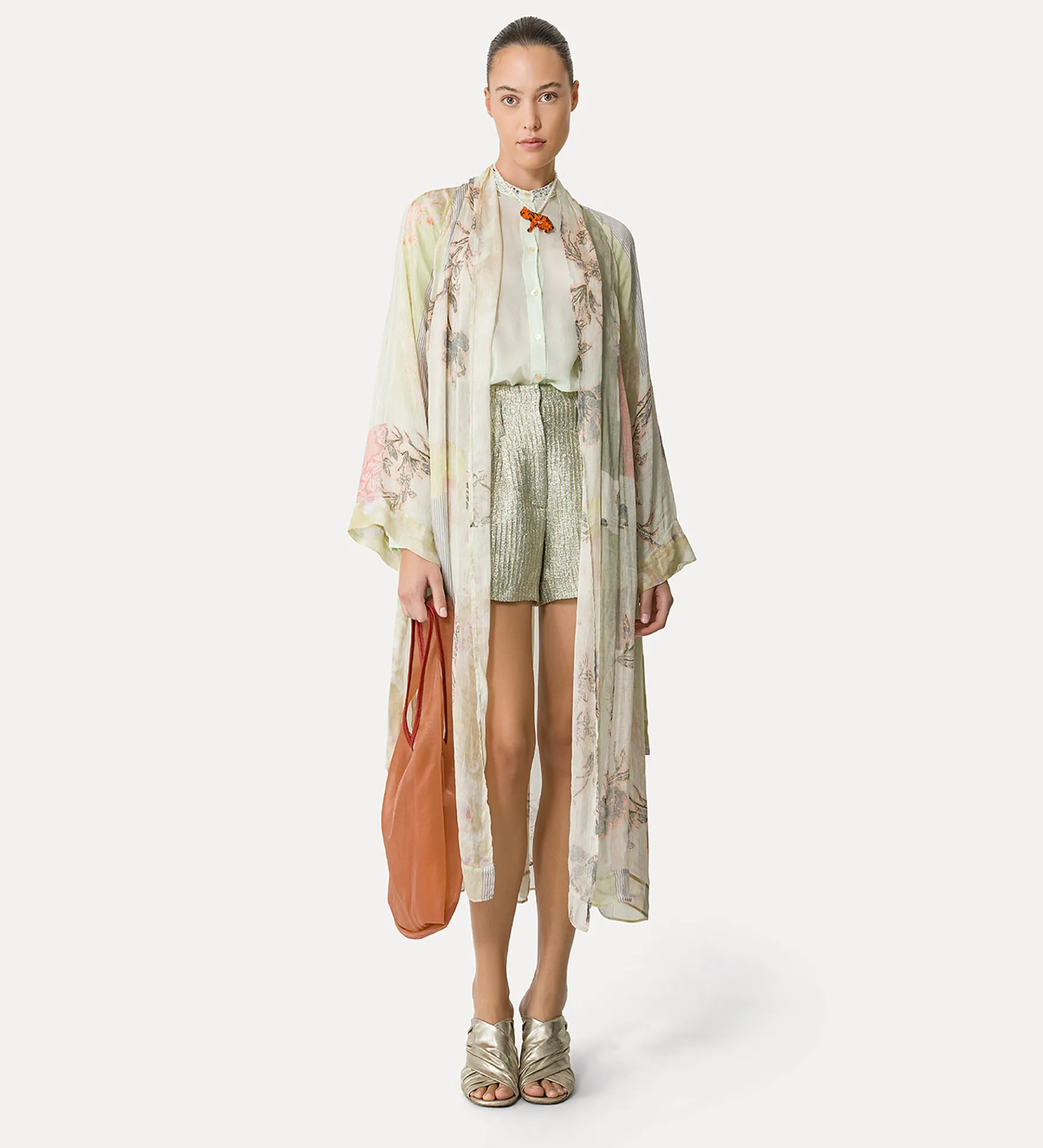forte_forte Pantalons^short en jacquard lurex twinkle