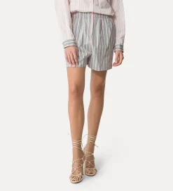 forte_forte Pantalons^short pour femme en popeline rose