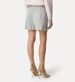 forte_forte Pantalons^short pour femme en popeline rose