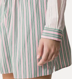 forte_forte Pantalons^short pour femme en popeline rose