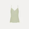 forte_forte Hauts^top en satin aloe