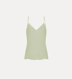 forte_forte Hauts^top en satin aloe