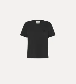 forte_forte Hauts^t-shirt en jersey pour femme nero