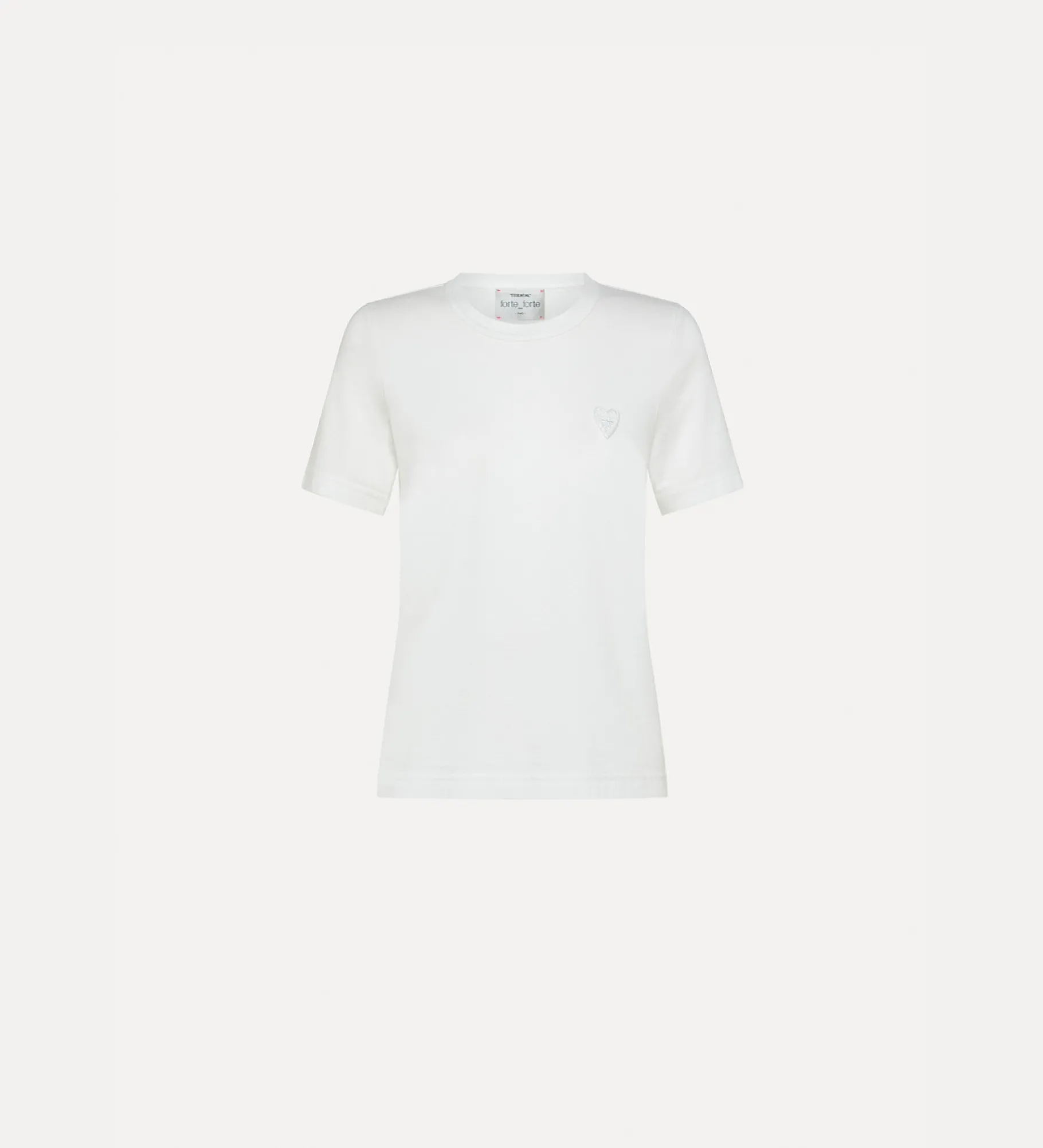 forte_forte Hauts^t-shirt en jersey pour femme bianco
