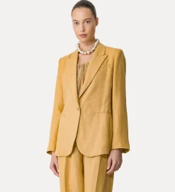 forte_forte Vestes^veste avec ceinture à la taille grano