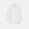 forte_forte Vestes^veste droite en coton giglio
