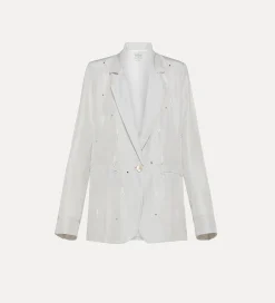 forte_forte Vestes^veste en soie habotai avec petites perles madreperla