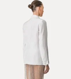 forte_forte Vestes^veste en soie habotai avec petites perles madreperla
