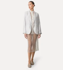 forte_forte Vestes^veste en soie habotai avec petites perles madreperla