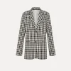 forte_forte Vestes^veste oversize en vichy abisso