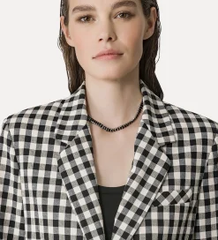 forte_forte Vestes^veste oversize en vichy abisso